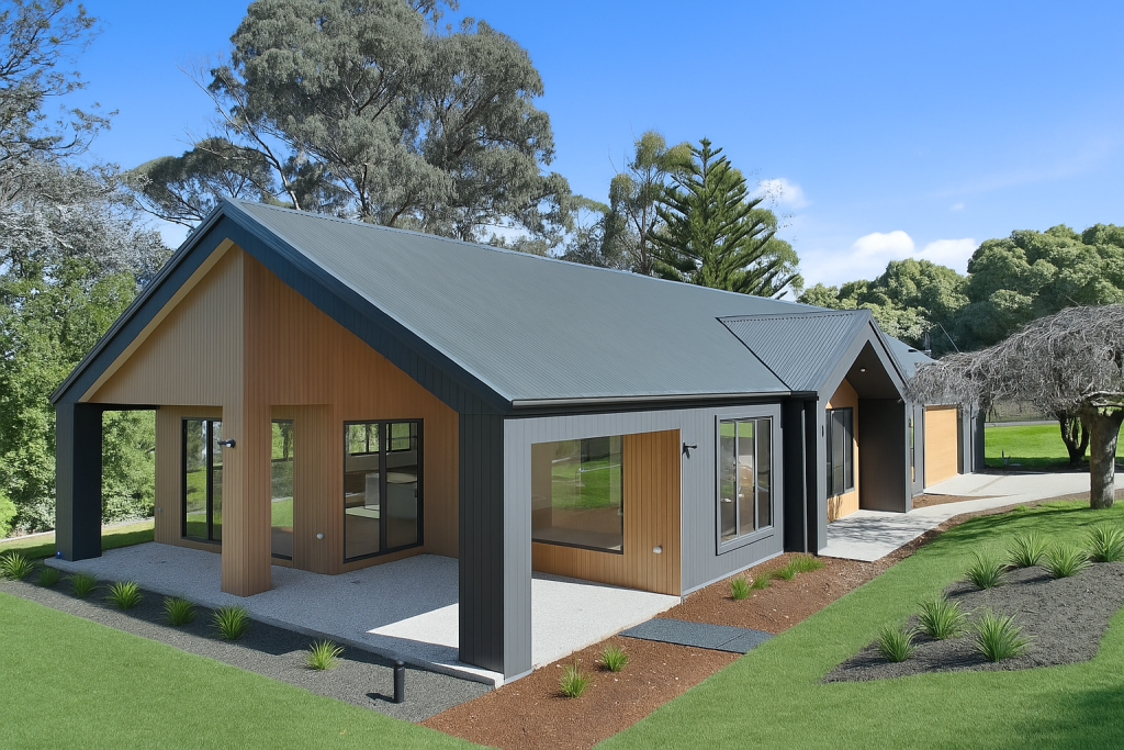 modern barn style home
